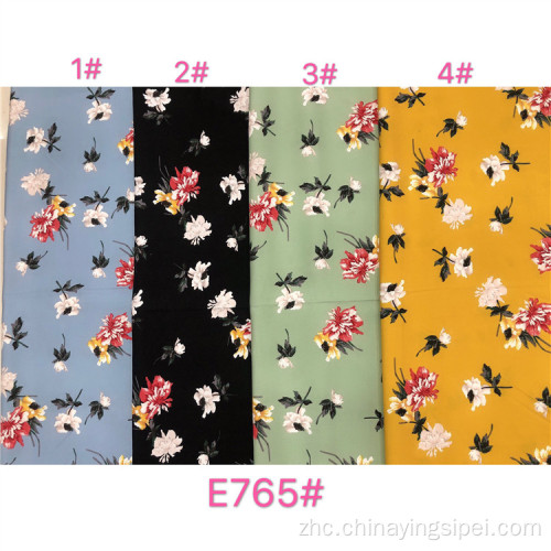 poplin viscose股票lot rayon印刷面料